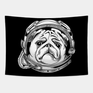 Space pug Tapestry