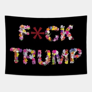Funny Fuck Trump, Anti Trump, Anti-republican MAGA 2024 Tapestry