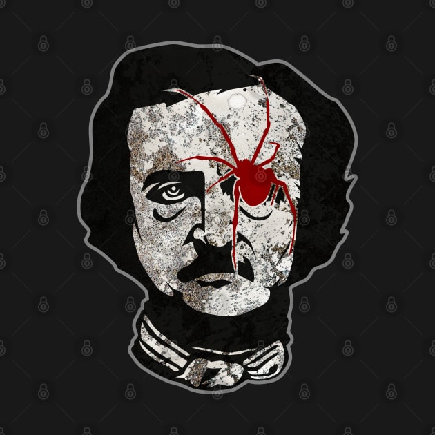 Edgar Poe T-Shirts by LosFutbolko