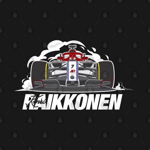 Kimi Raikkonen by jaybeetee