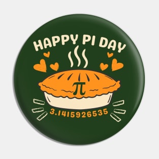 Math Lovers Happy PI Day 3.14 Pi Pin