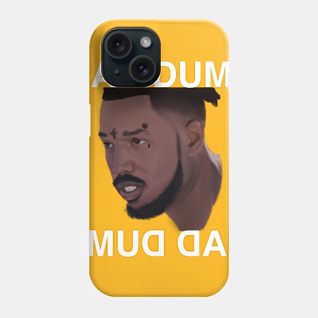 Mad Dumb Killmonger Phone Case by MadDumbVillain