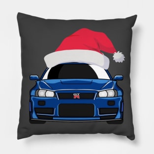 Merry Christmas { Skyline GTR R34 } Pillow