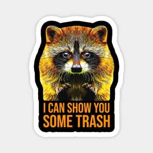 Raccoon I Can Show You Some Trash Magnet