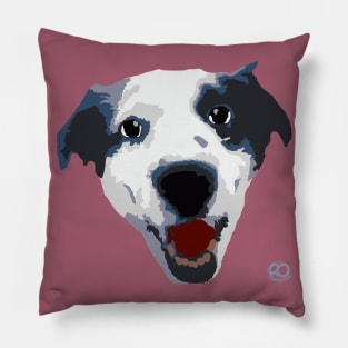 Australian Shepherd Happy Pillow