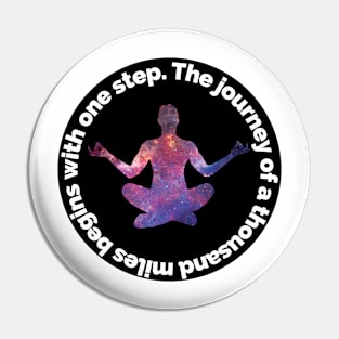 Inspirational Phrase - Lao Tzu Pin