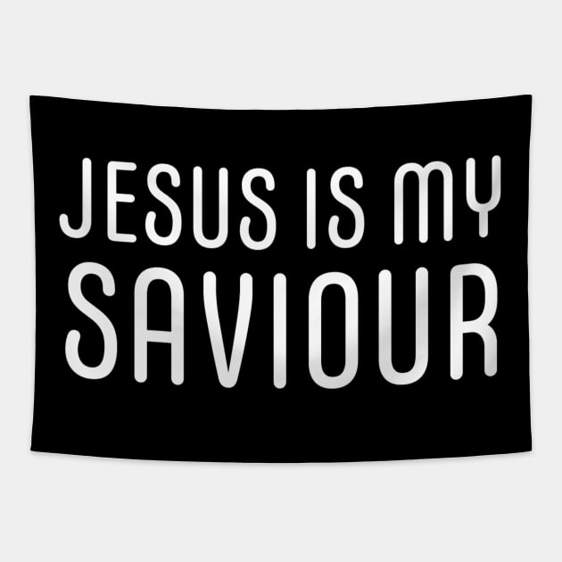 Jesus Is My Saviour - Christian Faith Tapestry by Christian Faith