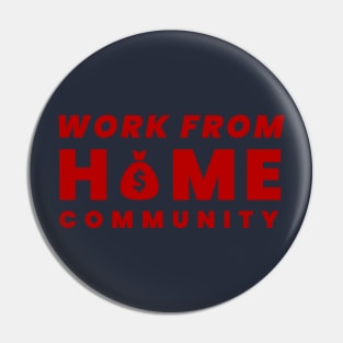 Work From Home Pin