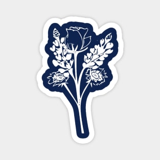 Texas Wildflowers Magnet