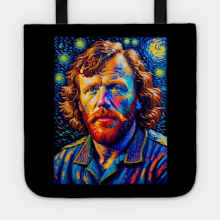 Joe Cocker at starry night Tote