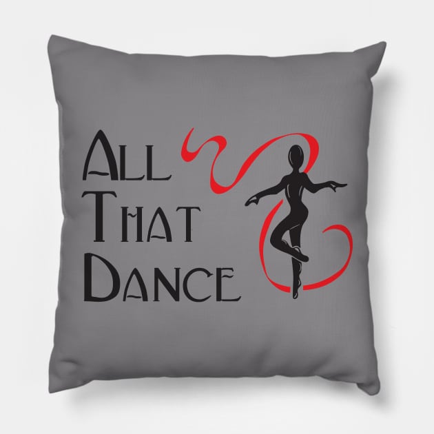 ATD logo Pillow by allthatdance