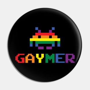 Gaymer Video Games Pride Pin