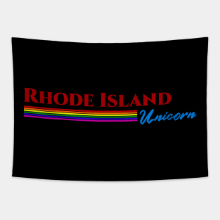 Rhode Island Unicorn Gift Tapestry