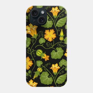 Pumpkin Flowers Phone Case