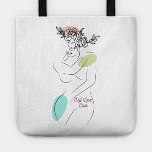 Self love club Tote