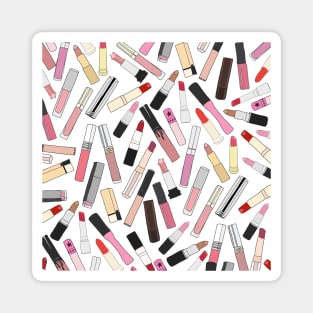 Lipsticks Illustration Magnet