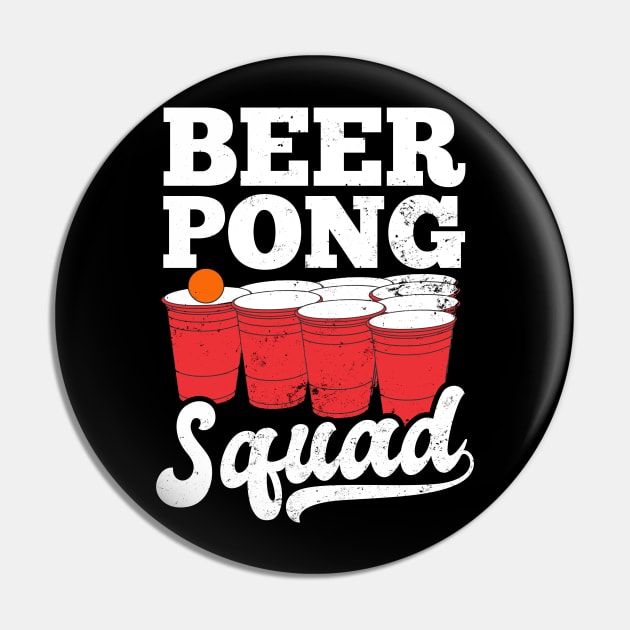 Beer Pong Champion Shirt | Beer Pong Squad Gift Pin by Gawkclothing