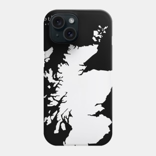 Scotland Map Phone Case