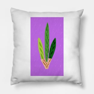 Lulav Lilac Print Pillow