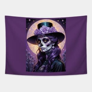 Haunting Violet Tapestry