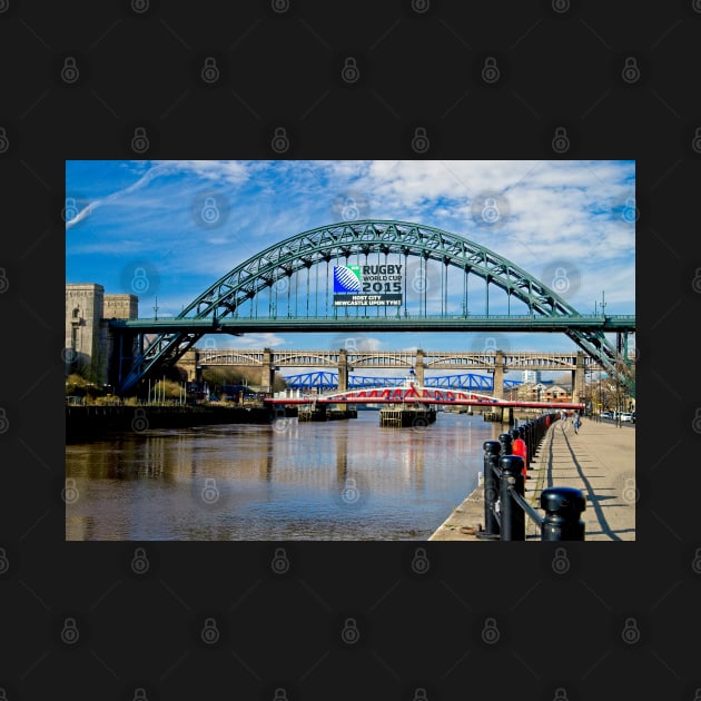 Newcastle Upon Tyne Bridges by MartynUK