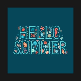 Hello summer midnight T-Shirt