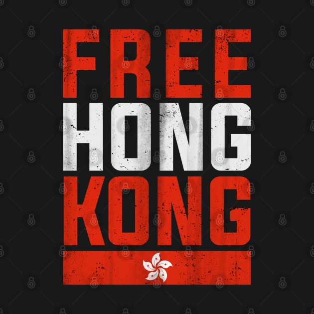 Free Hong Kong Pro Democracy by TextTees