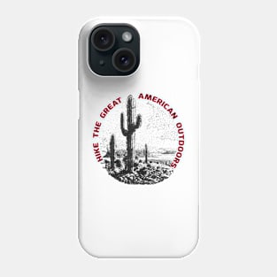 Hiking the Great American Outdoors Phone Case