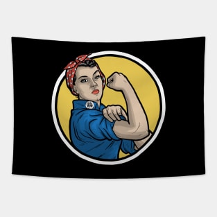 Rosie the Riveter Tapestry