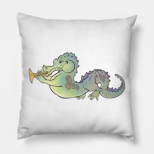 Musical Crocodile Pillow