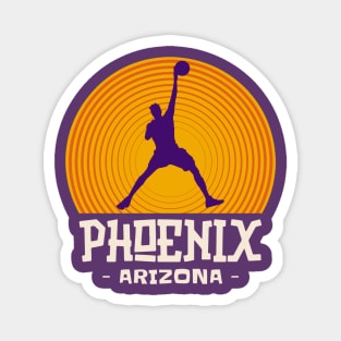 Phoenix Arizona Basketball Magnet