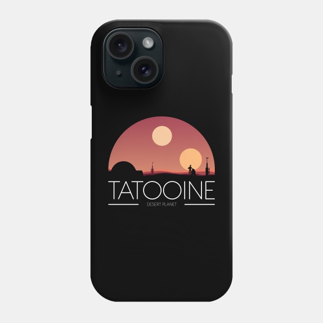 Desert planet Phone Case by FanFreak