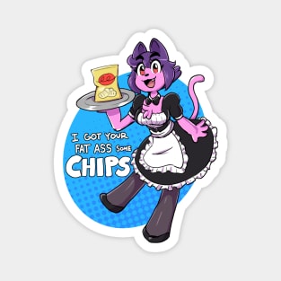 Penny: Maid with Chips Magnet