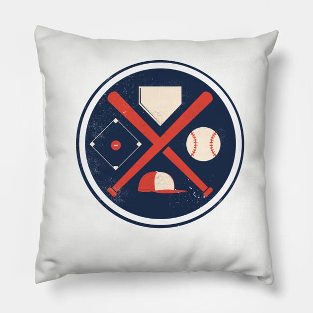 Baseball Basics Pillow by ryderdoty