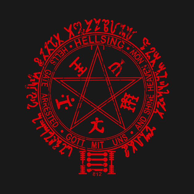 Hellsing red symbol by OtakuShirt