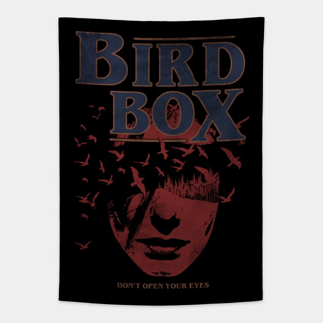 Bird Box Tapestry by drewbacca