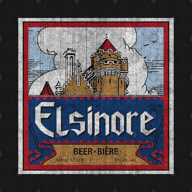 Vintage Elsinore Beer 1983 by Hand And Finger