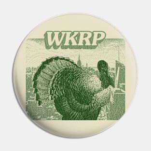 WKRP Thanksgiving 79 Engraving Pin