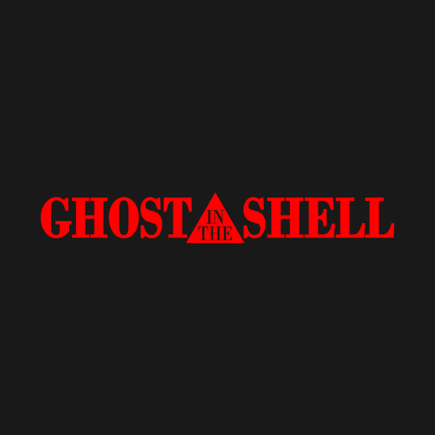 Glitch In The Shell - Red Logo by prometheus31