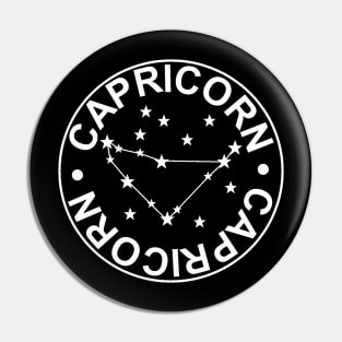 ZODIAC • CAPRICORN Pin