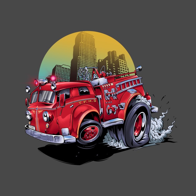 Go Fire Truck by Aiqkids Design