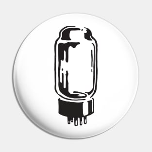 Vacuum Tube graphic Pin