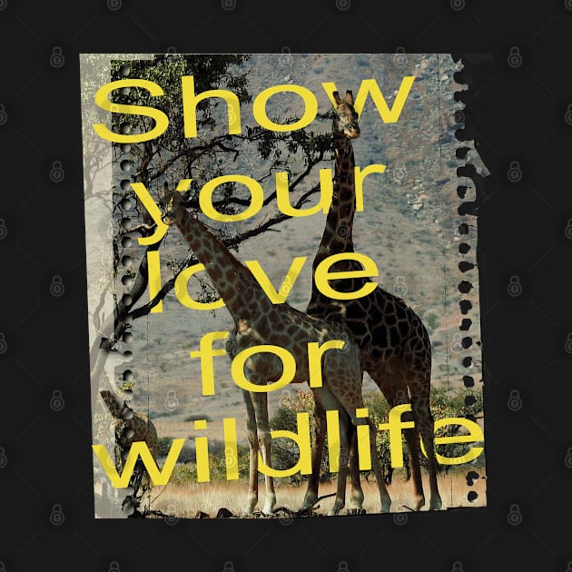 Show your love for wildlife by TeeText