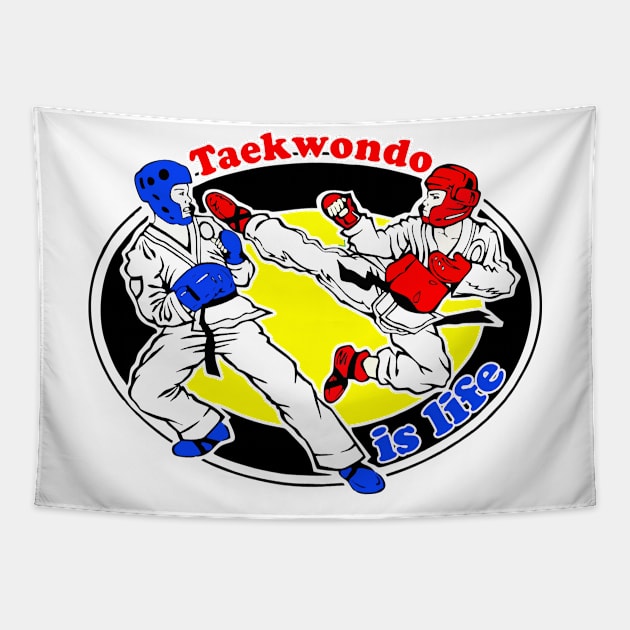 Taekwondo Tapestry by Sport Siberia