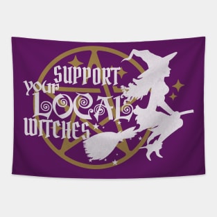 Support your local witches Tapestry