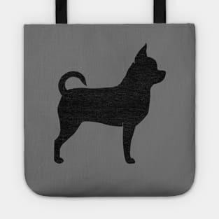 Chihuahua Silhouette Tote