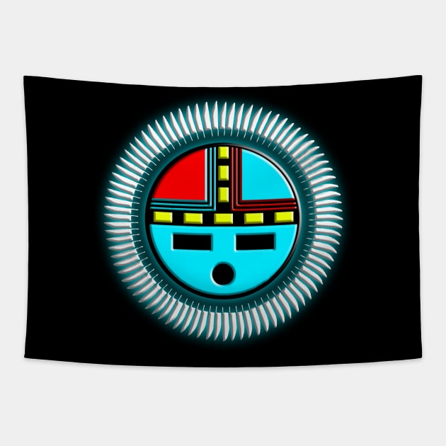 HOPI SUN 3 Tapestry by GardenOfNightmares