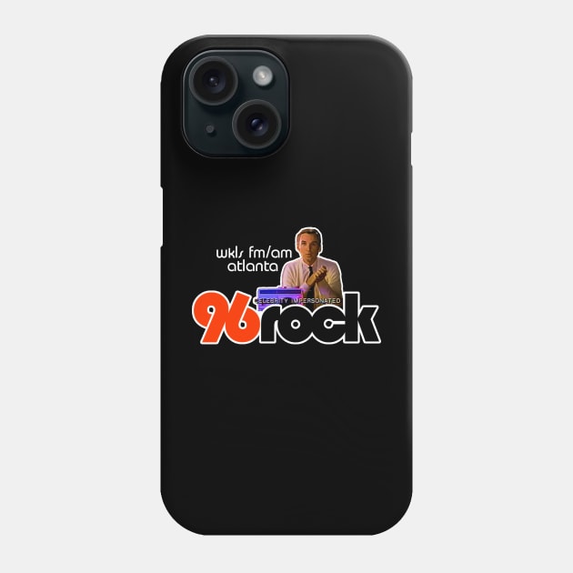 WKLS 96 Rock Atlanta - Can You Say BOOM? Phone Case by RetroZest