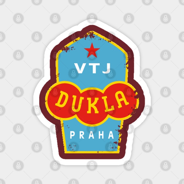 Dukla Praha Magnet by Confusion101