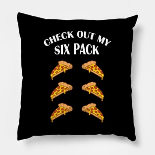 Check out my six pack pizza Pillow